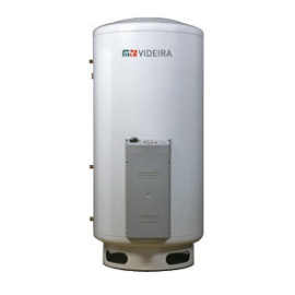 Termoacumulador de cobre 300 L, alta pressão EURO-92 6000W, 400V vertical solo Videira 01.300.18.00