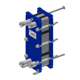 Bastidor inox 316 M3 3-28 placas para permutador Alfa Laval