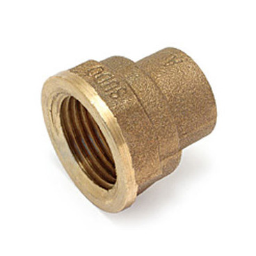 Casquilho fêmea de bronze para soldar 10 mm x 1/2''