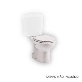 Sanita compacta MUNIQUE descarga ao chão branco, Sanitana S10012623600000