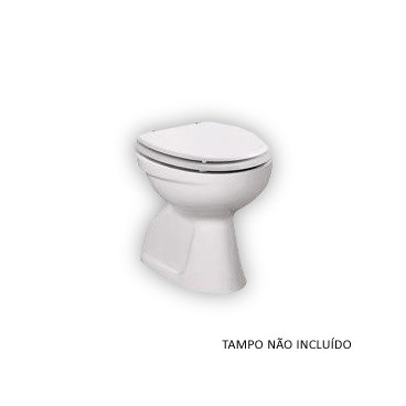 Sanita simples MUNIQUE descarga ao chão branco, Sanitana S10012823600000