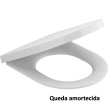 Tampo de sanita NEXO queda amortecida termodur branco, Sanitana S80200181600000