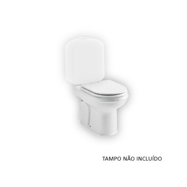 Sanita compacta REGINA descarga ao chão branco, Sanitana S10103700000000