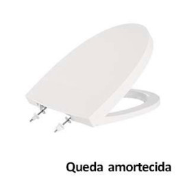 Tampo de sanita POP ART / KAPA queda amortecida branco, Sanitana S80007561800001