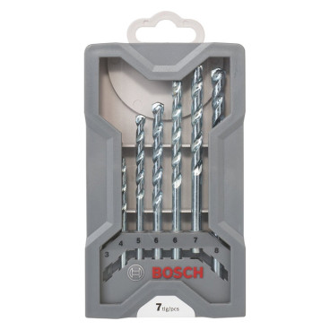 Conjunto de 7 brocas para pedra profissional, Bosch 2.607.017.079