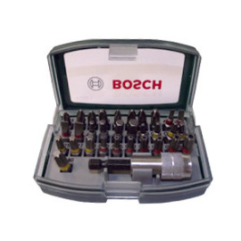 Conjunto 32 pontas de aparafusar, Bosch 2.607.017.063