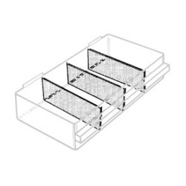 16 Divisórias com 57 x 135 mm para série 150, Raaco 102049