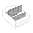 12 Divisórias com 80 x 155 mm para série 250, Raaco 106764