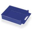 Gaveta 4-800 azul para estante de 310 mm (100 x 280 x 381 mm), Raaco 136693