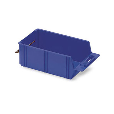 Gaveta 6-1100 azul para estante de 310 mm (136 x 210 x 375 mm), Raaco 136716