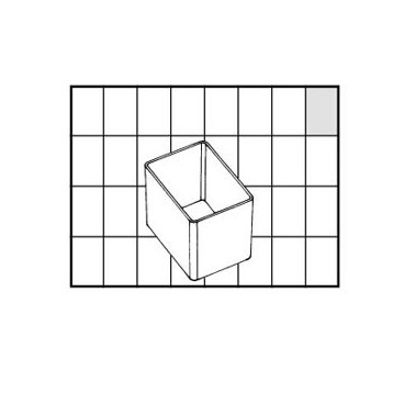 Inserts 45 x 40 x 55 mm A9-1 para Carry Lite 55, 100274 Raaco