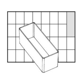 Inserts 45 x 40 x 110 mm A9-2 para Carry Lite 55, Raaco 114578