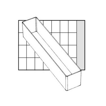 Inserts 45 x 40 x 220 mm A9-4 para Carry Lite 55, 114585 Raaco