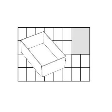 Inserts 45 x 80 x 110 mm A7-1 para Carry Lite 55, Raaco 105583