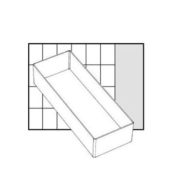 Inserts 45 x 80 x 220 mm A7-2 para Carry Lite 55, 103695 Raaco