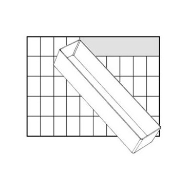 Inserts alto 67 x 240 x 55 mm BA8-3 para Carry Lite 80, 119290 Raaco