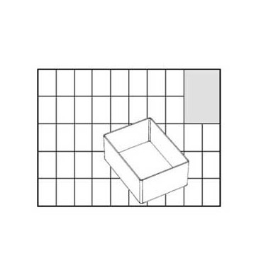 Inserts alto 67 x 80 x 110 mm BA7-1 para Carry Lite 80, 119306 Raaco