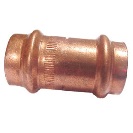 União fêmea-fêmea 15 mm de prensar para tubo de cobre