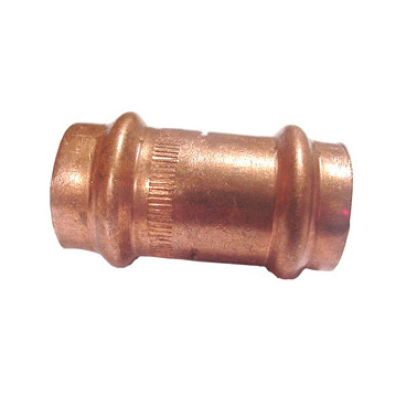União fêmea-fêmea 22 x 18 mm de prensar para tubo de cobre