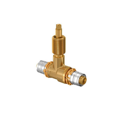 Válvula de corte direita 20 mm multicamada S-Press, Uponor 1089030