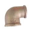 Joelho fêmea-fêmea de 1/2''x 3/8'' bronze