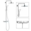 Sistema de duche com misturadora termostática Euphoria SmartControl e Chuveiro 260 mm, Grohe 26509000