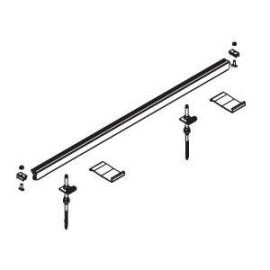 Suplemento para suporte de telhado ST1-SOL200/250, Baxi 7212848