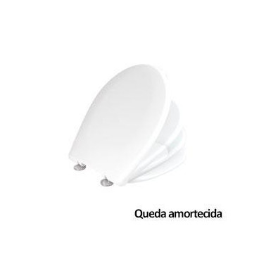 Tampo para sanita CENT, MUNIQUE e ADAPT Compacta, queda amortecida, take-off, termodur branco, Sanitana S80007281700000