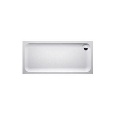 Base de duche ESFERA 1400x700x80 mm rectangular de pousar em acrílico branco, Sanitana S20025811500000