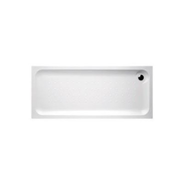 Base de duche ESFERA 1600x700x80 mm rectangular de pousar em acrílico branco, Sanitana S20026011500000