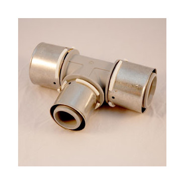 Tê 63 x 25 x 63 mm PPSU multicamada Unipipe, Uponor 1032889