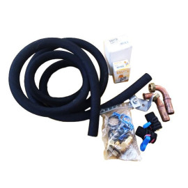 Kit ligações hidráulicas para termossifão 200L WFS61-200, Vulcano 7735600562