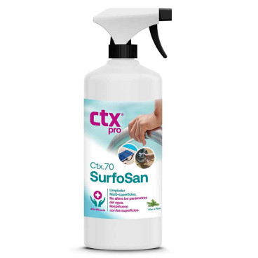 CTX-70 Surfosan higienizante multi-superfícies (1 L), Astralpool 73941