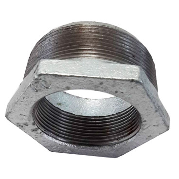 Porca de redução 2'' x 1''1/2 galvanizado