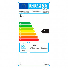 Termoacumulador PrimeAqua 34 L, 1200 W reversível, Vulcano 7736502715