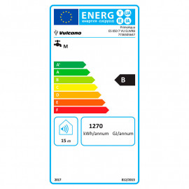 Termoacumulador PrimeAqua Compacto 50 L, 2000 W, reversível, Vulcano 7736505647