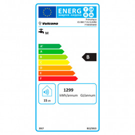 Termoacumulador PrimeAqua Compacto 80 L, 2600 W, reversível, Vulcano 7736505648