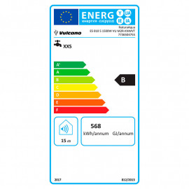 Termoacumulador NaturaAqua 10 L, ligações superiores, 1500 W vertical, Vulcano 7736504755