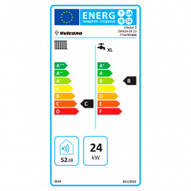 Caldeira mural atmosférica 24kW LifeStar 2 ZWA 24-3K 23 gás natural, Vulcano 7716705088