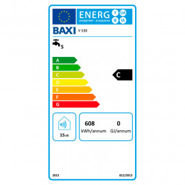 Termoacumulador eléctrico V530 (30L) 1200W Baxi 7503742