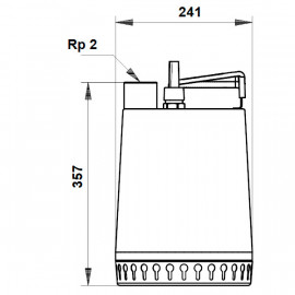 Bomba drenagem AP 12.50.11.A1 (230V), Grundfos 96010981