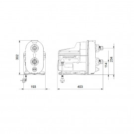 Bomba auto-ferrante Scala2 3-45 (230V), Grundfos 93013252