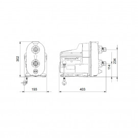 Unidade de pressurização auto-ferrante compacta Scala2 3-45(230V) 93013252 Grundfos
