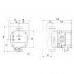 Circulador Alpha 1L 15-40 130 mm 1'' 99160550 Grundfos