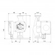 Circulador UPS2 32-80 180 mm 2'', 98707855 Grundfos