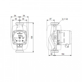 Circulador Alpha2 25-40 130 mm , Grundfos 99411143