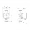 Circulador doméstico Alpha3 25-40 130 mm 99371952 Grundfos