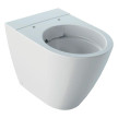 Sanita ao chão iCon, alinhada à parede, forma fechada, Rimfree T»56cm, branco, Geberit 502.382.00.1