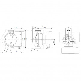 Circulador Magna1 32-60 180 PN10, monofásico, Grundfos 99221234