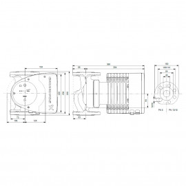 Circulador Magna1 40-80 F 250 PN6/10, monofásico, Grundfos 99221303